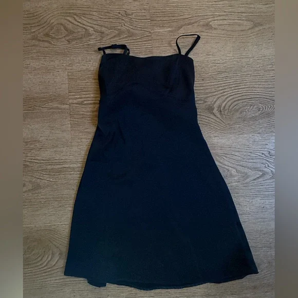 Urban Outfitters Blue Spaghetti Strap Mini Sundress - Picture 3 of 4